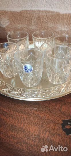 Хрустальные рюмки - стопки