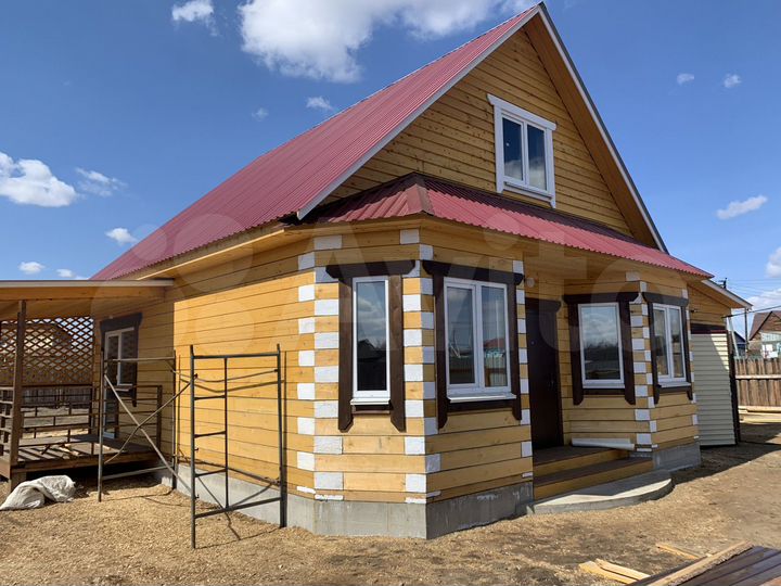 Дом 125 м² на участке 9 сот.