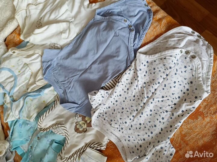 Пакет одежды для мальчика до 6 месяцев