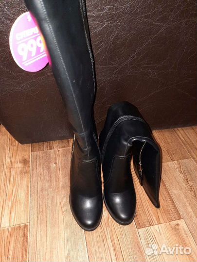 Сапоги новые