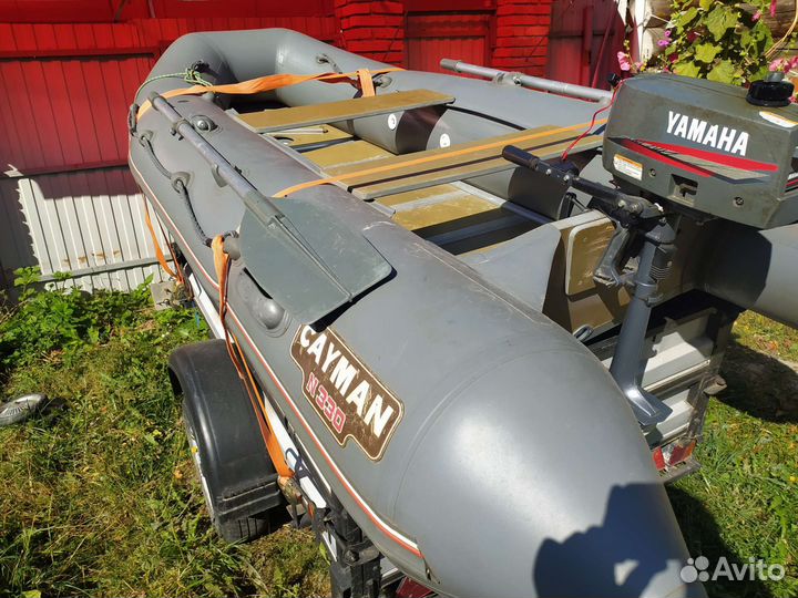 Надувная лодка Cayman N330 с мотором Yamaha 2