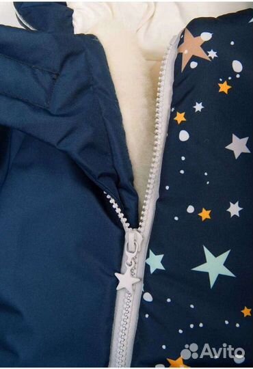 Меховой конверт в коляску