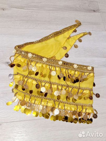 Пояс, косынка для танца живота и восточных танцев