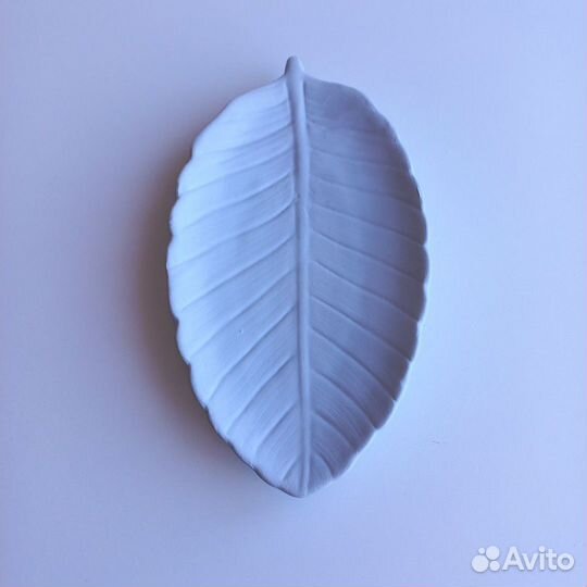 Декоративная тарелка подставка Лист