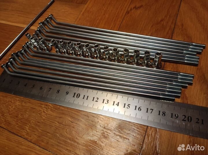 Спицы переднего колеса Kayo R17 (190мм) 16шт