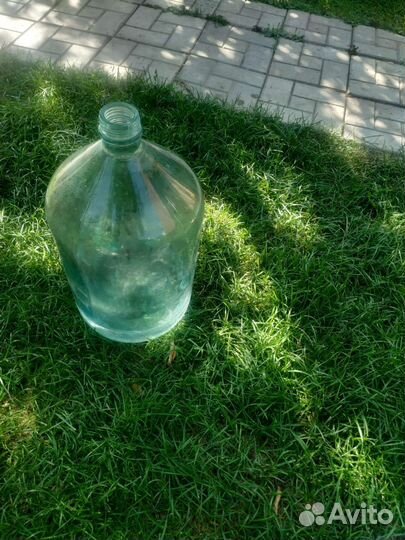Бутылка стеклянная 20 литров