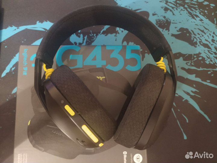 Logitech G435 lightspeed(не работает) Чёрные