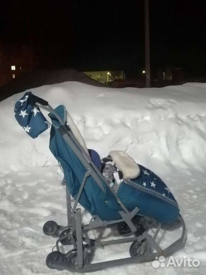 Санки коляска