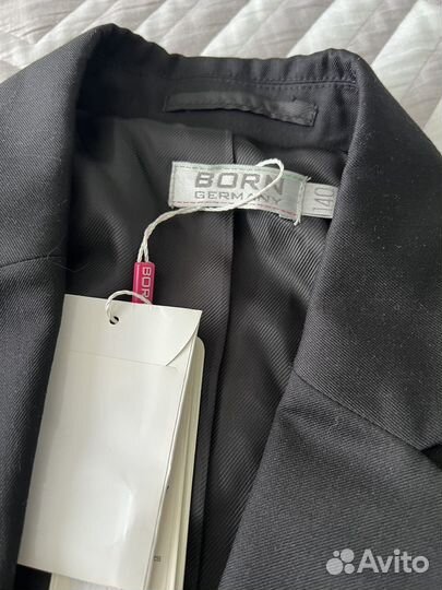 Пиджак школьный для мальчика 140