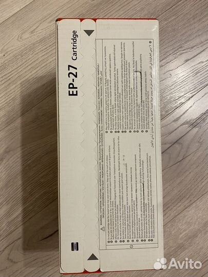 Картридж лазерный Canon EP-27 черный