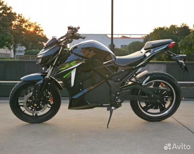 Электромотоцикл 72v120ah 200км