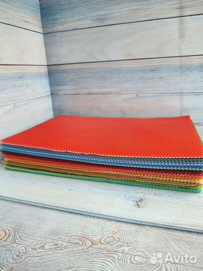 Вощина цветная