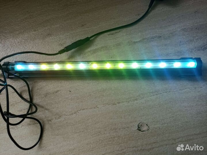 LED подсветка аквариума с аэратором