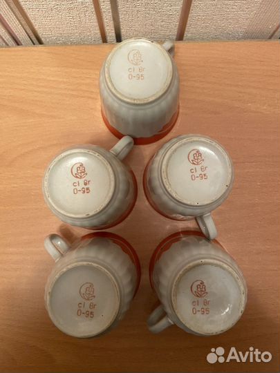 Фарфоровые чашки СССР