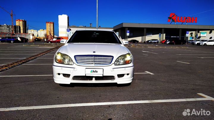 Mercedes-Benz S-класс 5.0 AT, 2002, 43 000 км