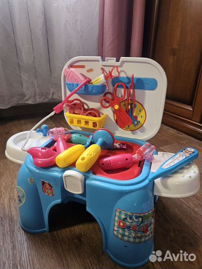 Развивающий стол набор доктора