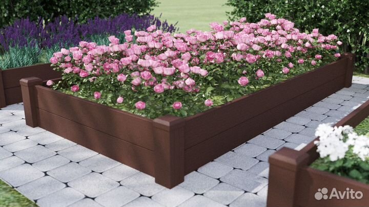 Грядки из алюминиевого профиля