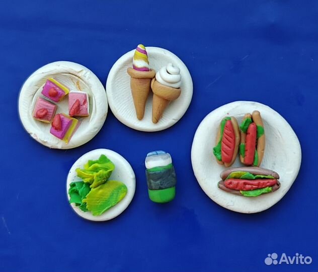 Игрушки посуда и еда