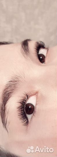 Наращивание ресниц модель