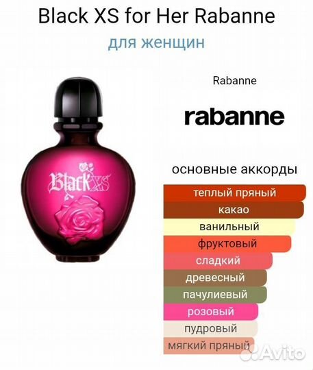 Paco Rabanne Black XS for Her / Блэк XS