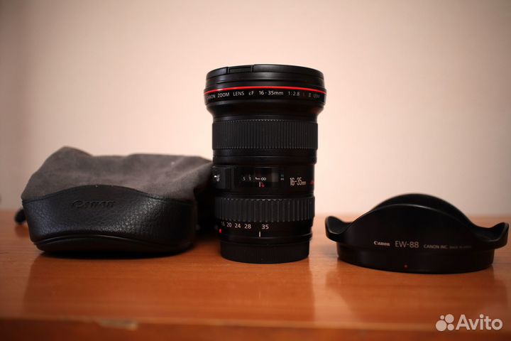 Объектив Canon ef 16 35mm f 2 8l ii usm