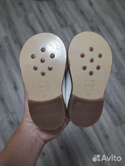 Ботинки Котофей для девочки 20 р