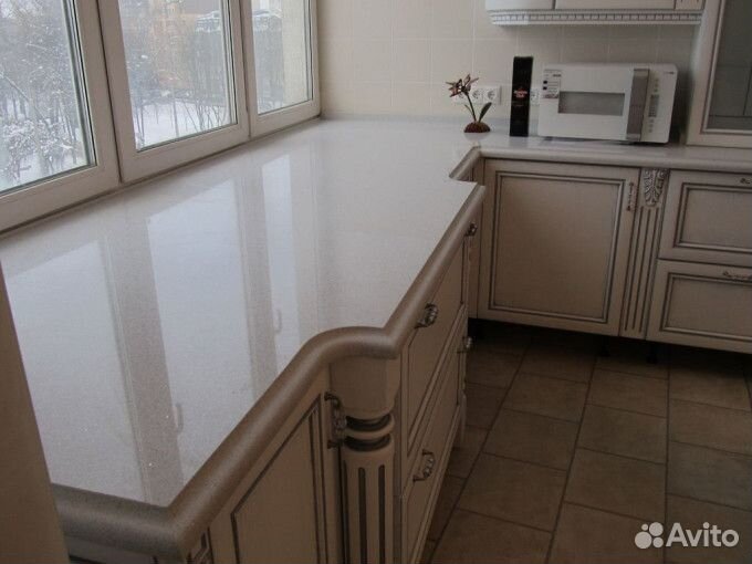 Подоконник из акрила