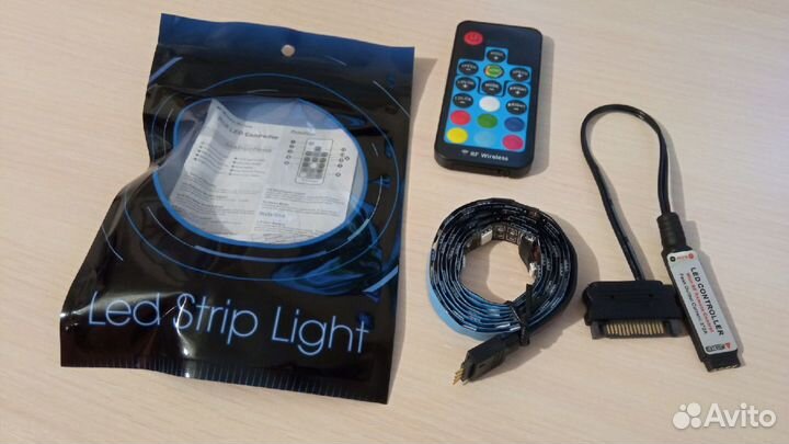 Система подсветки для корпуса,RGB комплект