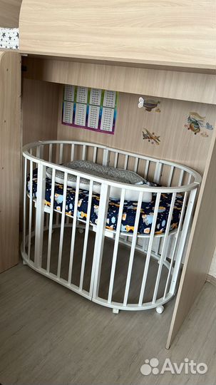 Детская кроватка трансформер