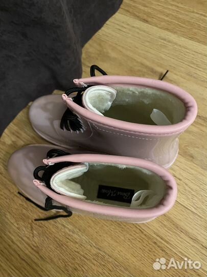 Резиновые ботинки 38 новые