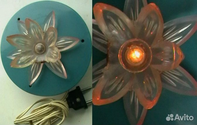 Ночник Лилия СССР 70-е. годы