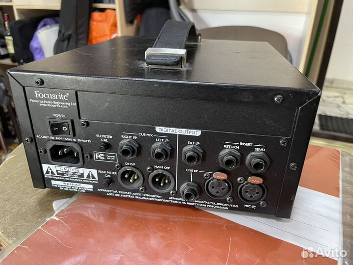 Focusrite isa one. Возможен обмен