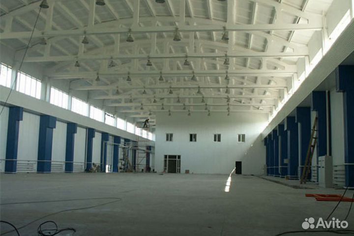 Ремонт цехов, ангаров. Монтаж оборудования