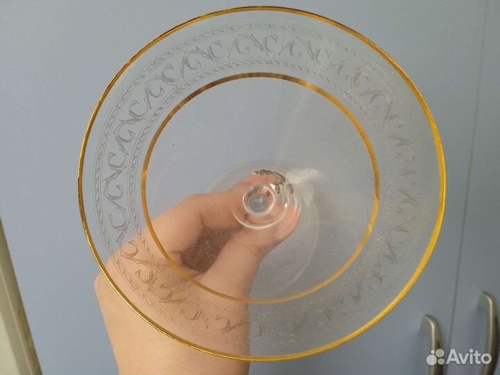 Бокалы богемское стекло