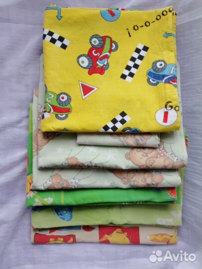 Комплект детского постельного белья хлопок пакетом