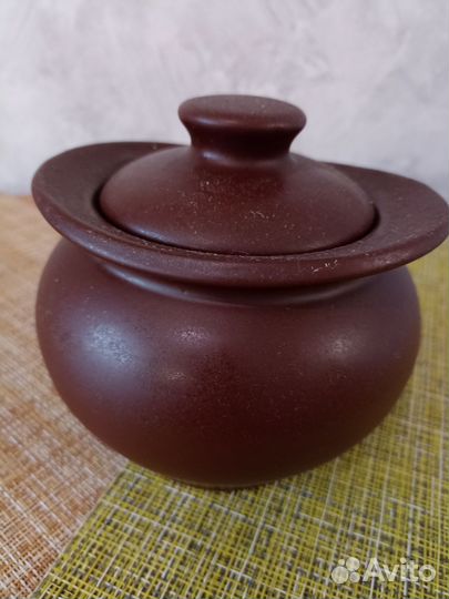 Набор глиняных горшочков для запекания