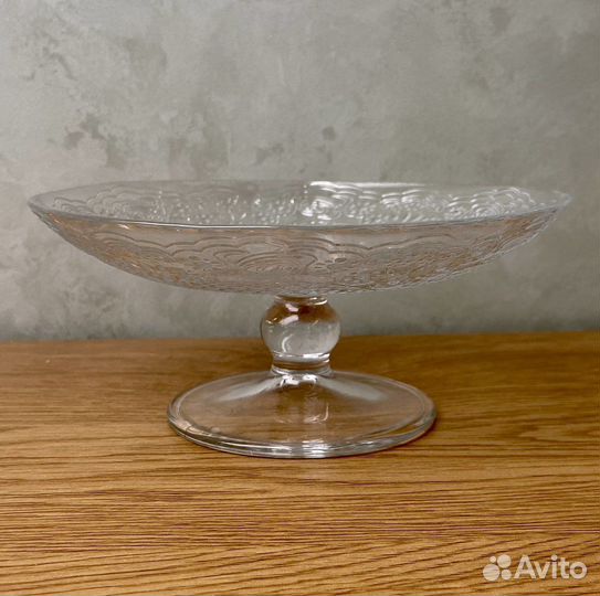 Блюдо на ножке/фруктовница в стиле Zara Home