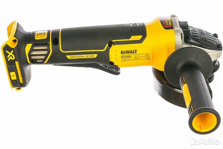 Угловая шлифмашина dewalt 18 В XR DCG406N