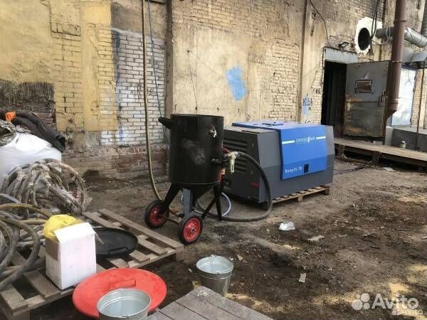 Аренда Дизельного Компрессора с Пескоструем