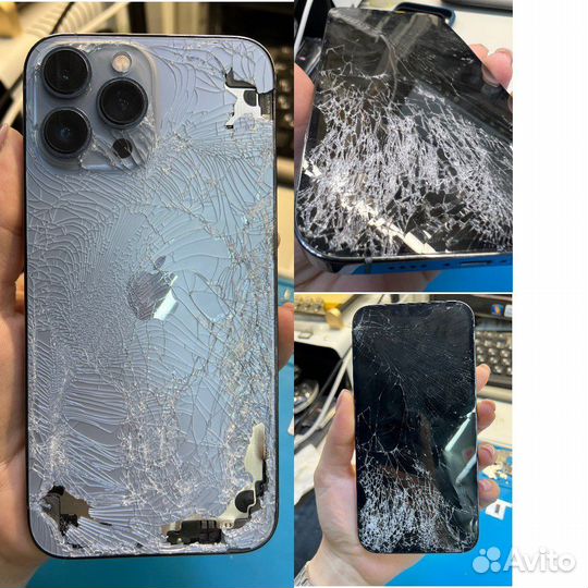 Замена стекла iPhone iPad Apple watch samsung