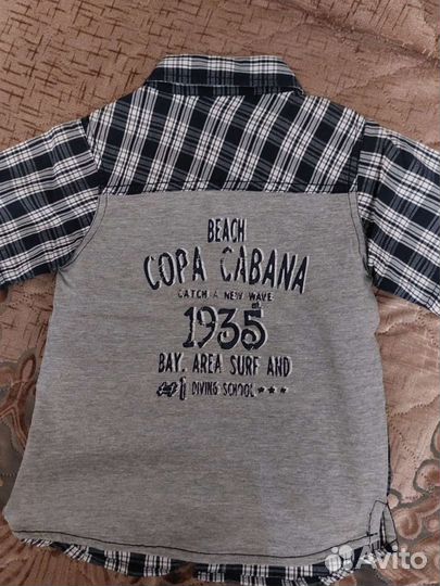 Рубашка для мальчика 104