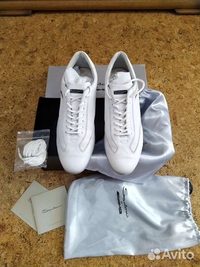 Santoni for AMG кроссовки