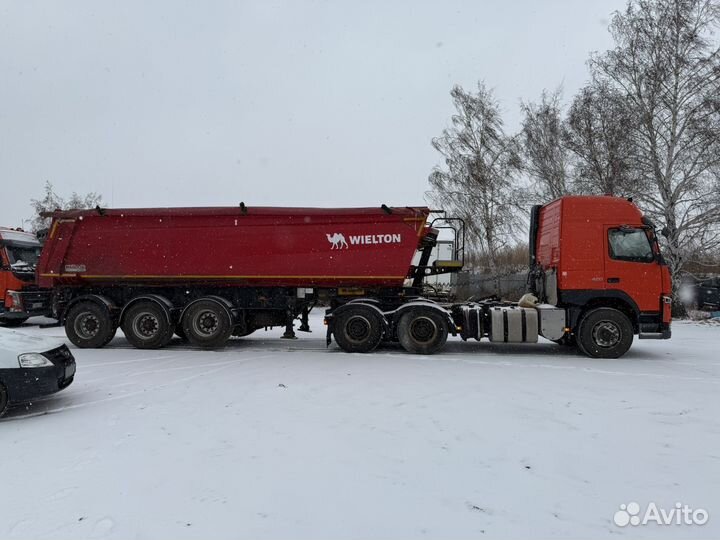 Volvo FM 420 с полуприцепом, 2017