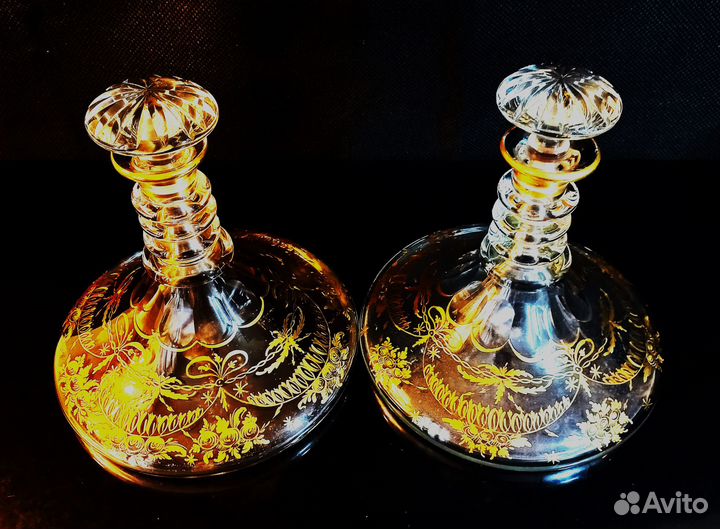 Антикварные декантеры, Франция, 19 век