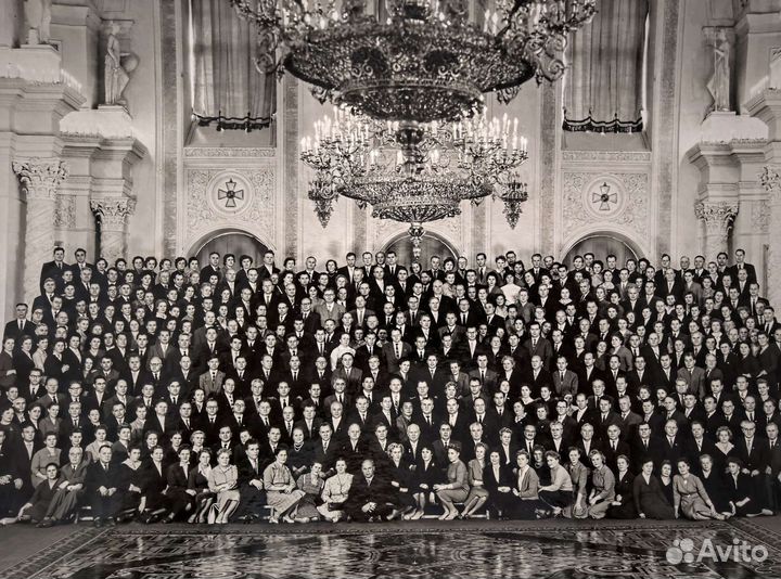 Чёрно-белая ретро фотография