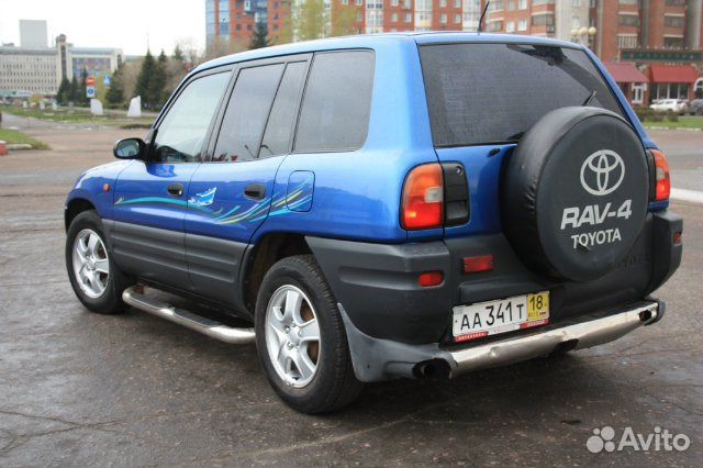 Toyota Rav-4 1994г. пороги трубы новые