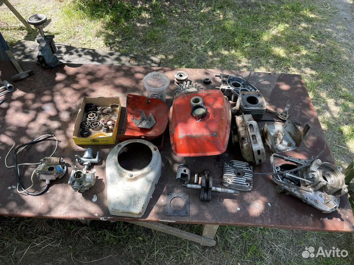 Запчасти для двигателя мотокультиватора крот