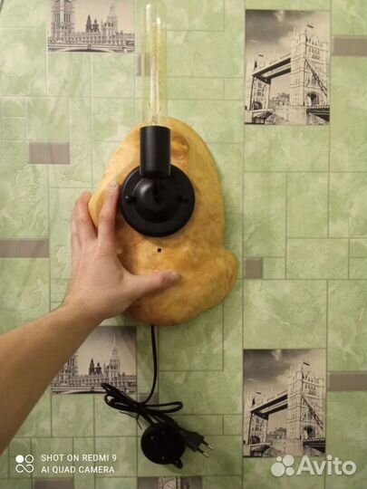 Светильник настенный декор