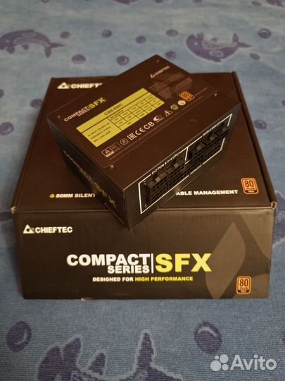 Модульный бп SFX 550Вт gold Chieftec CSN-550C