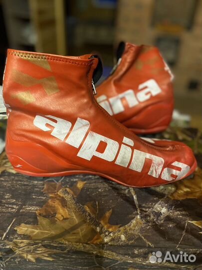 Лыжные ботинки alpina классические